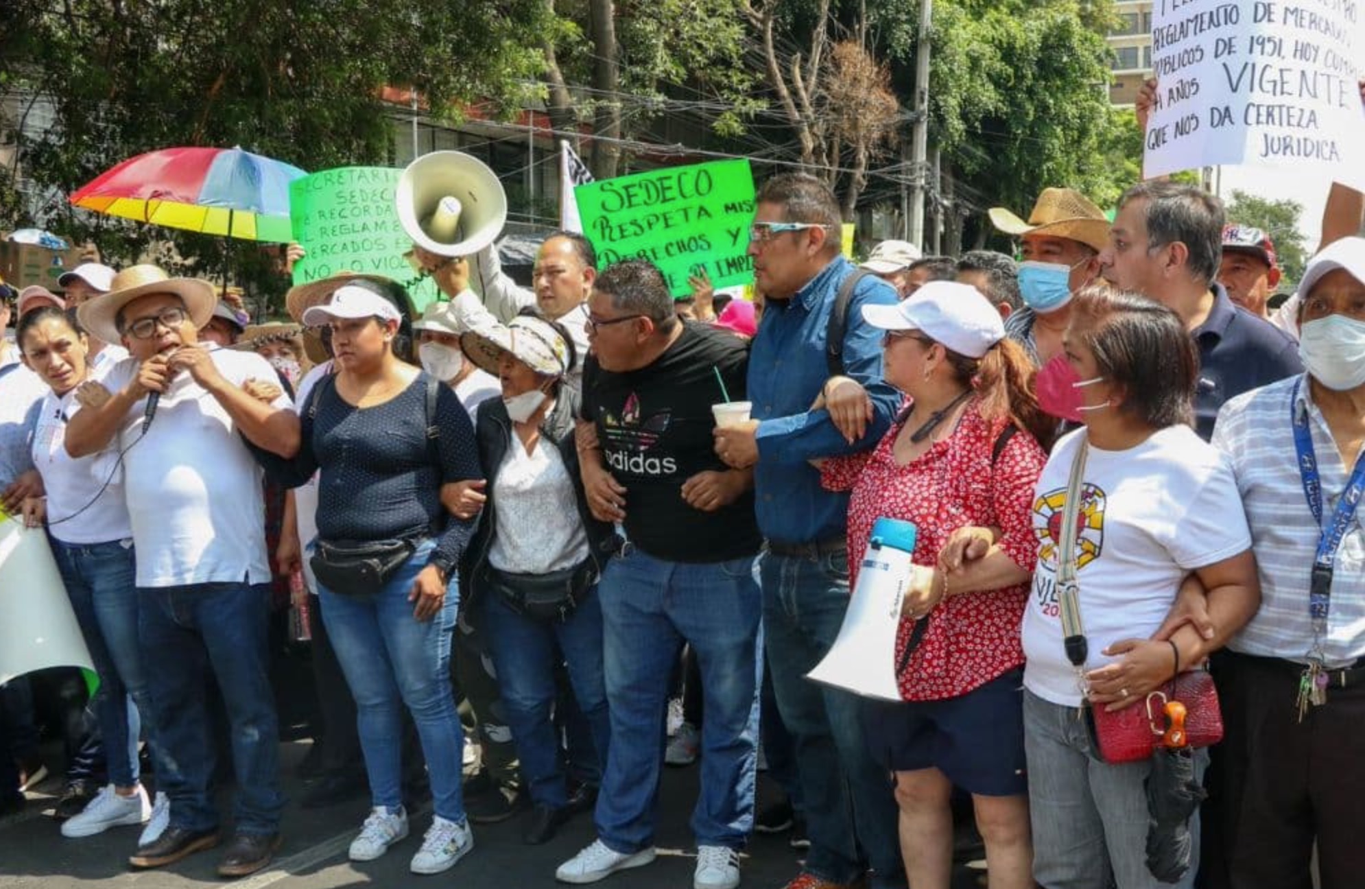 Lunes pesado en CDMX por marchas de locatarios